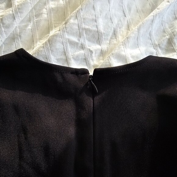 Aritzia Ten by Babaton Warner Long-sleeve Mini Dress - 2022 - Black - Sz S - NWT - Picture 6 of 16